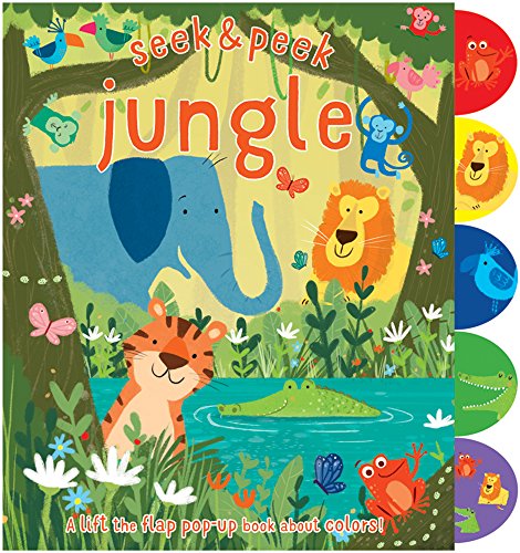 Jungle: A lift the flap pop-up book about colors! [Hardcover]