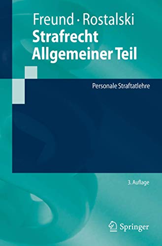 Strafrecht Allgemeiner Teil Personale Straftatlehre [Paperback]