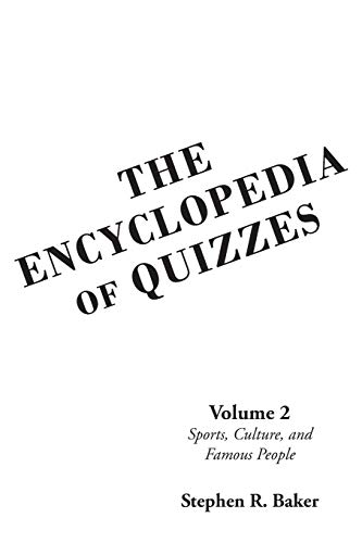 Encyclopedia Of Quizzes [Paperback]