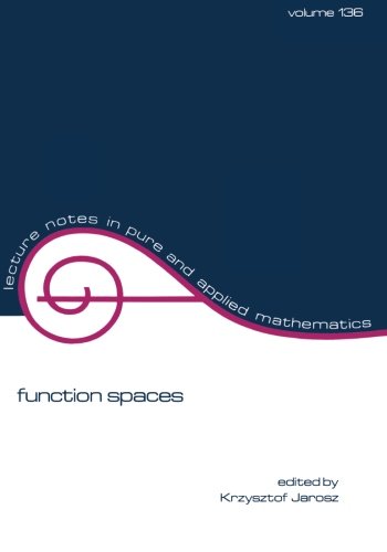 Function Spaces [Paperback]