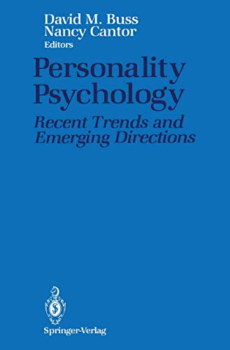 Personality Psychology: Recent Trends and Emerging Directions [Paperback]