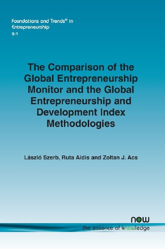 The Comparison Of The Global Entrepreneurship Monitor And The Global Entrepreneu [Paperback]