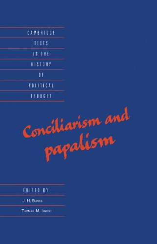 Conciliarism and Papalism [Hardcover]