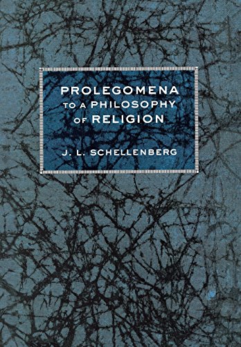 Prolegomena To A Philosophy Of Religion [Hardcover]