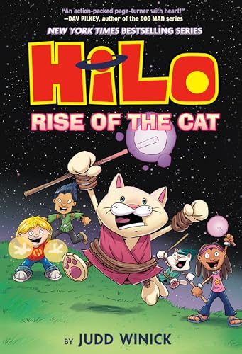 Hilo Book 10: Rise of the Cat: (A Graphic Novel) [Hardcover]