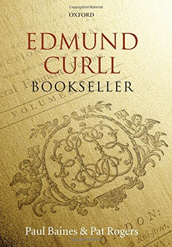 Edmund Curll, Bookseller [Hardcover]