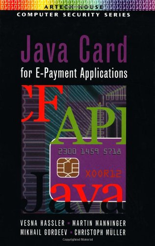 Java Card For E-Payment Applications [Hardcover]