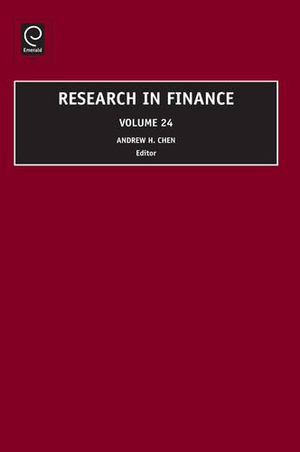 Research in Finance [Hardcover]