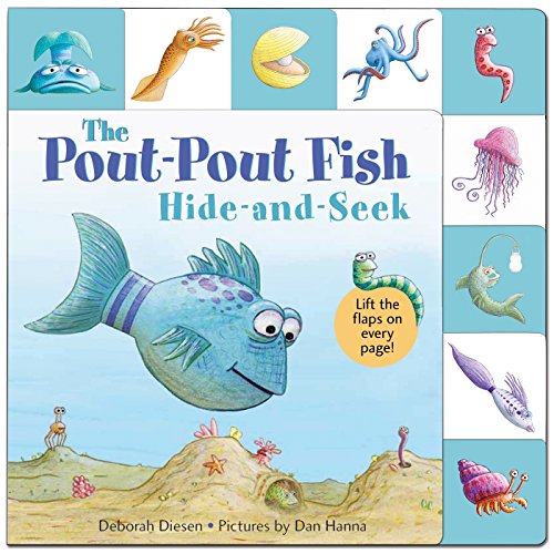 Lift-the-Flap Tab: Hide-and-Seek, Pout-Pout Fish [Board book]