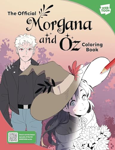 The Official Morgana and Oz Coloring Book: 46 original illustrations to color an [Paperback]