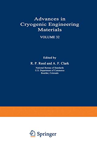 Advances in Cryogenic Engineering Materials [Paperback]