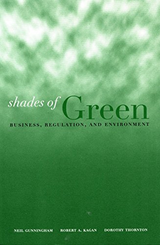 Shades of Green Business, Regulation, and Environment [Hardcover]