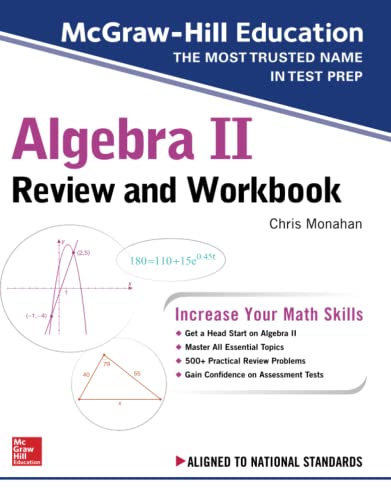 McGraw-Hill Education Algebra II Review and Workbook [Paperback]