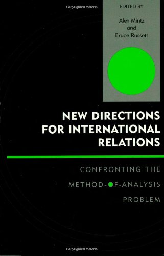 New Directions for International Relations: Confronting the Method-of-Analysis P [Hardcover]