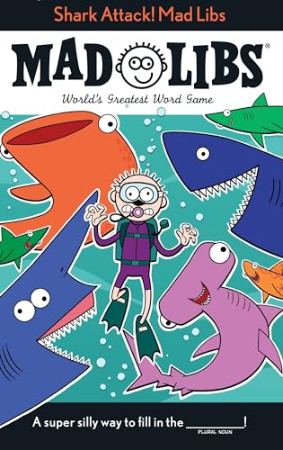 Shark Attack! Mad Libs: World's Greatest Word Game [Paperback]