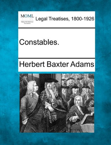 Constables [Paperback]