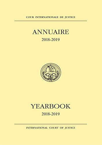 Yearbook of the International Court of Justice 2018-2019 [Paperback]