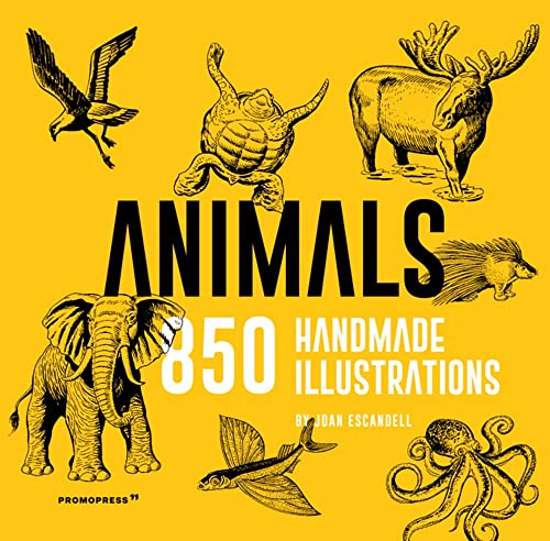 Animals: 850 Handmade Illustrations [Hardcover]