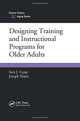 Designing Training and Instructional Programs for Older Adults [Paperback]