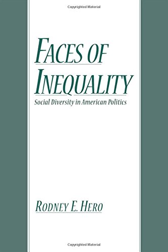 Faces of Inequality Social Diversity in American Politics [Paperback]