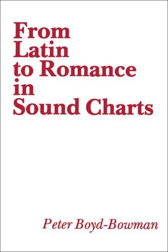 From Latin To Romance In Sound Charts [Paperback]