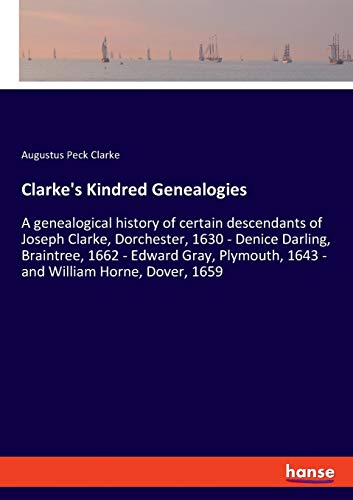 Clarke's Kindred Genealogies [Paperback]