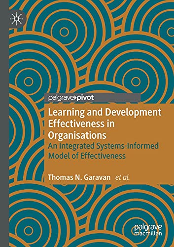 Learning and Development Effectiveness in Organisations An Integrated Systems-I [Paperback]