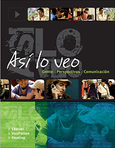 Asi lo veo: Gente, Perspectivas, Comunicacion: Gente, Perspectivas, Comunicacion [Paperback]