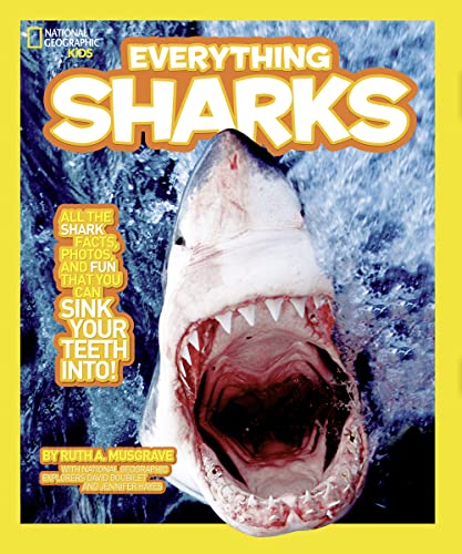 National Geographic Kids Everything Sharks: All the shark facts, photos, and fun [Paperback]