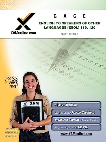 GACE English to Speakers of Other Languages (ESOL) 119, 120 Teacher Certificatio [Paperback]