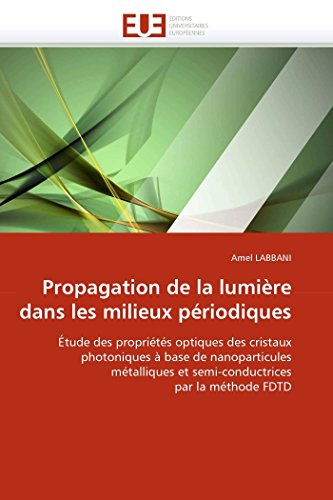 Propagation De La Lumire Dans Les Milieux Priodiques tude Des Proprits Opt [Paperback]