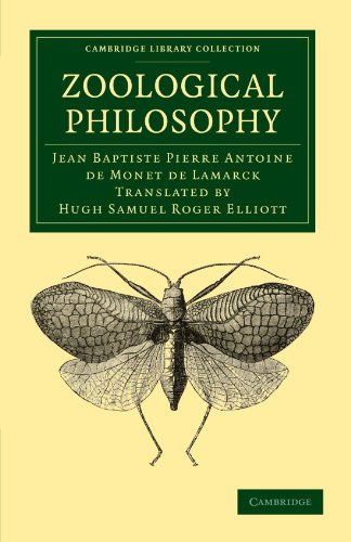 Zoological Philosophy An Exposition with Regard to the Natural History of Anima [Paperback]