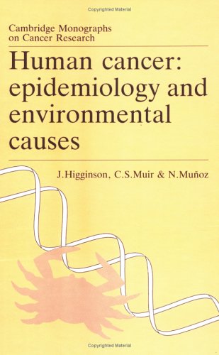 Human Cancer Epidemiology and Environmental Causes [Hardcover]