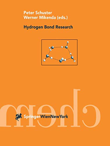 Hydrogen Bond Research [Hardcover]