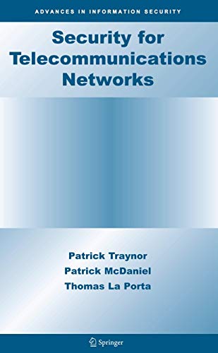 Security for Telecommunications Networks [Paperback]