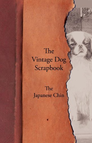 Vintage Dog Scrapbook - the Japanese Chin [Paperback]