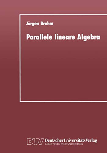 Parallele lineare Algebra: Parallele Lsungen