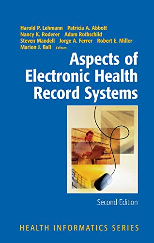 Aspects of Electronic Health Record Systems [Hardcover]