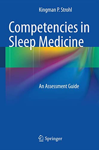 Competencies in Sleep Medicine An Assessment Guide [Hardcover]