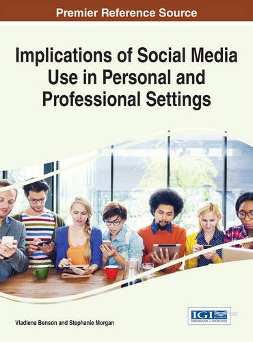 Implications Of Social Media Use In Personal And Professional Settings [Hardcover]