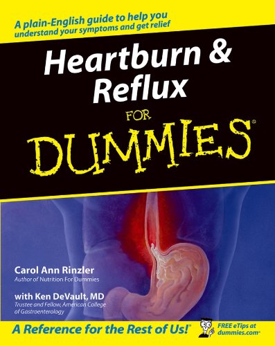 Heartburn and Reflux For Dummies [Paperback]