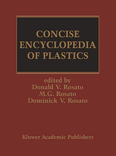 Concise Encyclopedia of Plastics [Paperback]