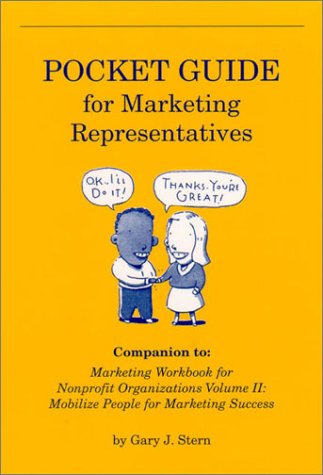 Pocket Guide For Marketing Representatives [Paperback]