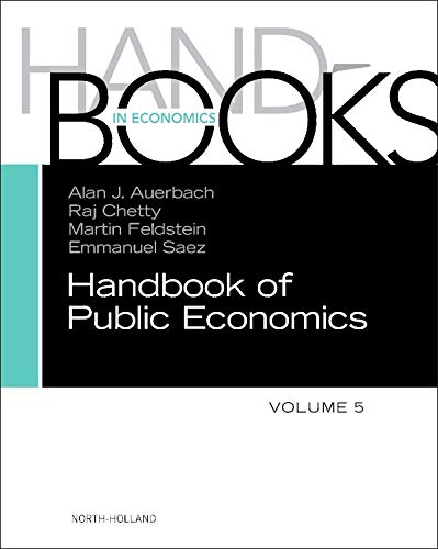 Handbook of Public Economics [Hardcover]