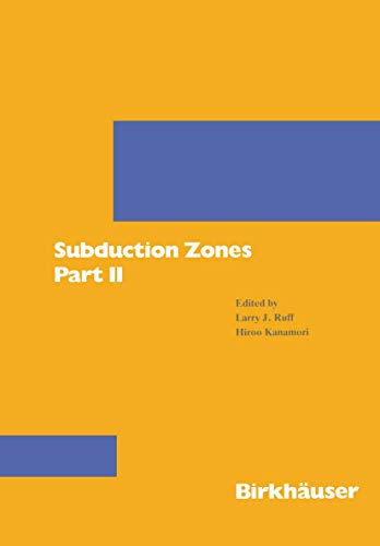 Subduction Zones Part II [Paperback]