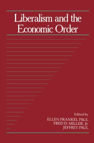 Liberalism and the Economic Order [Paperback]