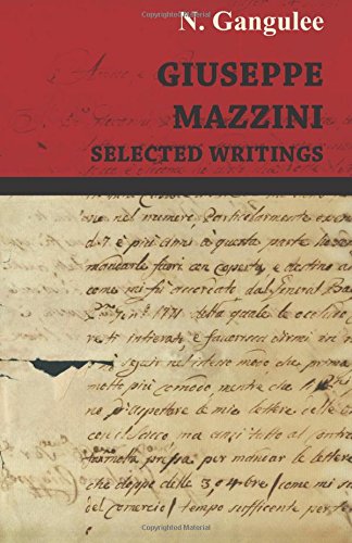 Giuseppe Mazzini -Selected Writings [Paperback]