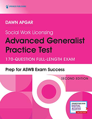 Social Work Licensing Advanced Generalist Practice Test, Second Edition: 170-Que [Paperback]