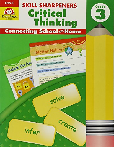 Skill Sharpeners: Critical Thinking, Grade 3 [Paperback]