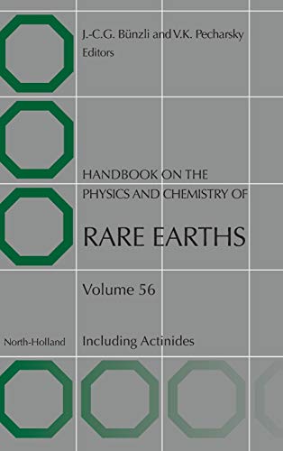 Handbook on the Physics and Chemistry of Rare Earths Including Actinides [Hardcover]